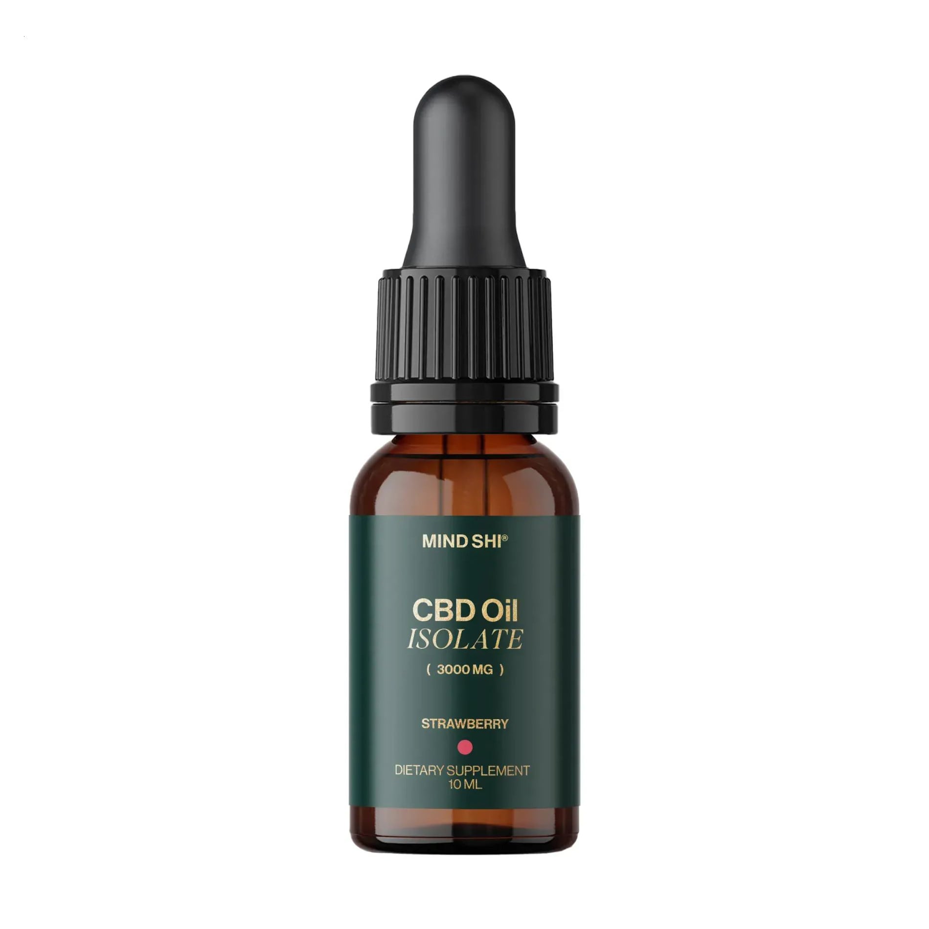 Ізолят олії CBD Mind Shi CBD Oil Isolate 3000 мг, зі смаком полуниці, 10 мл